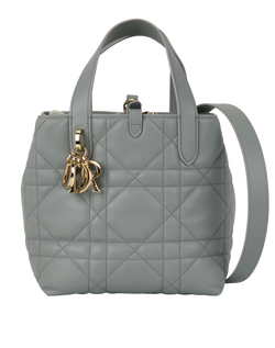 Toujours Small Nano Tote Bag, Leather, Grey, 09MA0235, S/DB, 3*